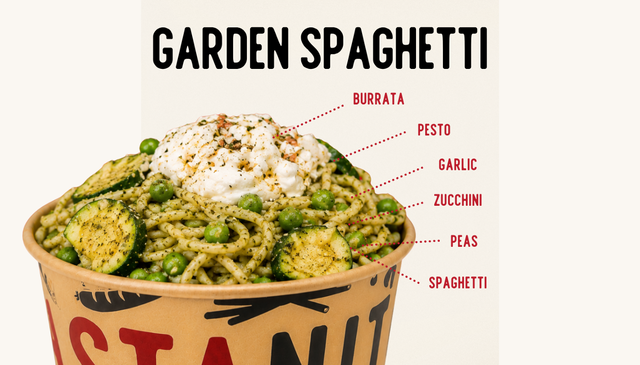 Garlic Groove Spaghetti.