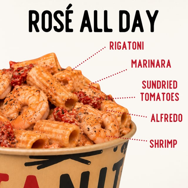 Rosé All Day Rigatoni.