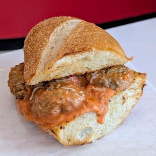 Rosé Meatball Sammie