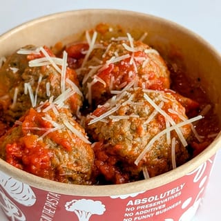 Cup Of Meatballs