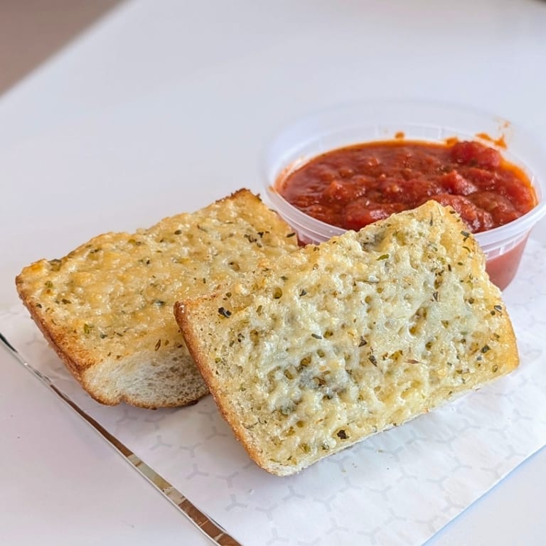 Delicious Garlic Bread Awaits